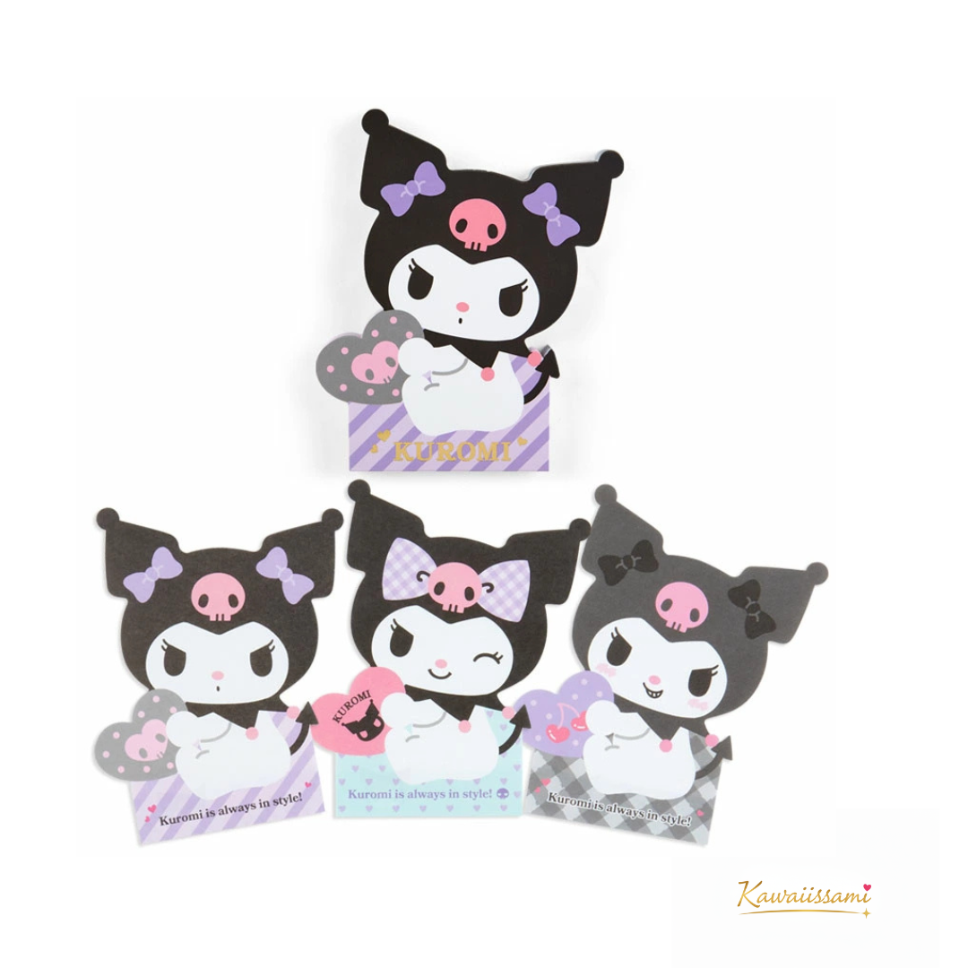 Kuromi Die-cut Memo Pad