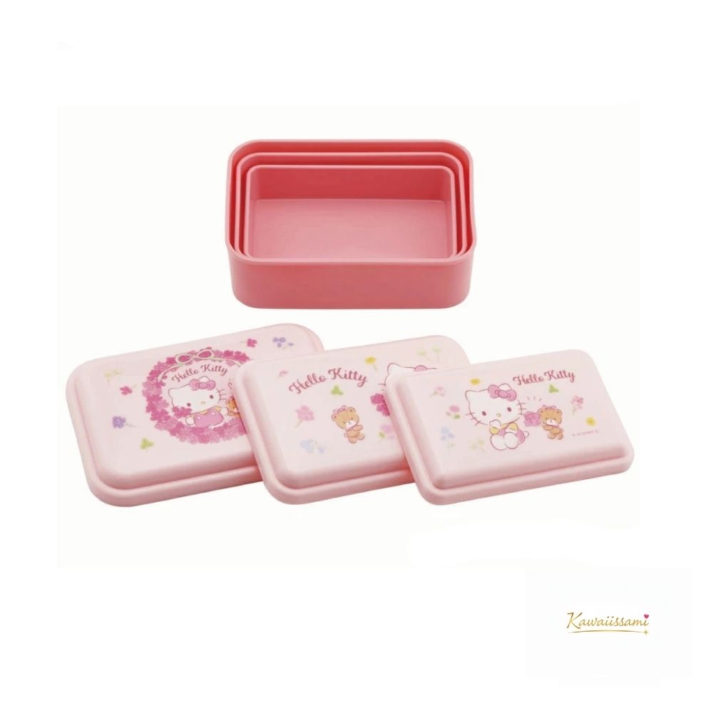 Bento Box Wreath Flower Hello Kitty
