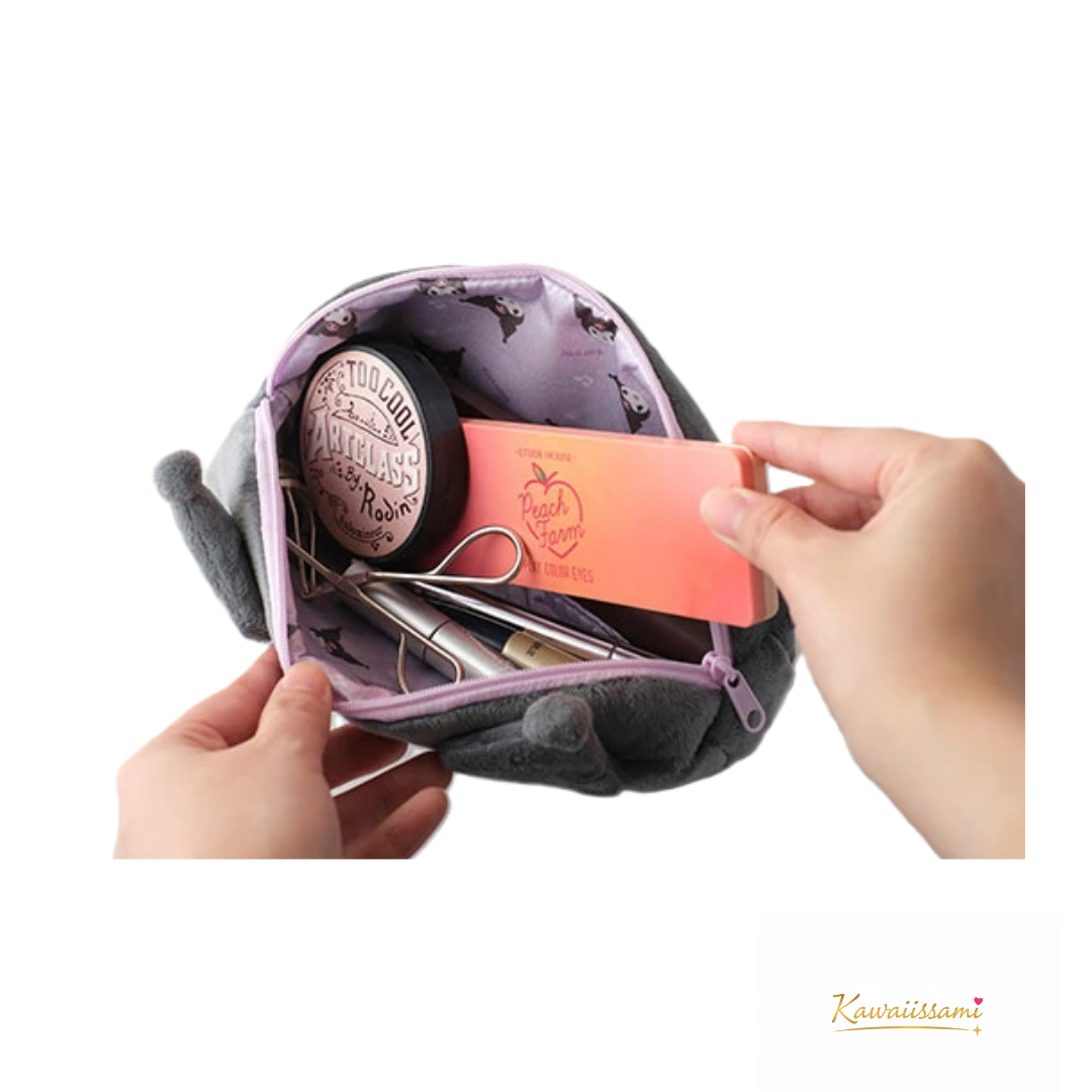 Plush Face Pen Pouch – Kuromi