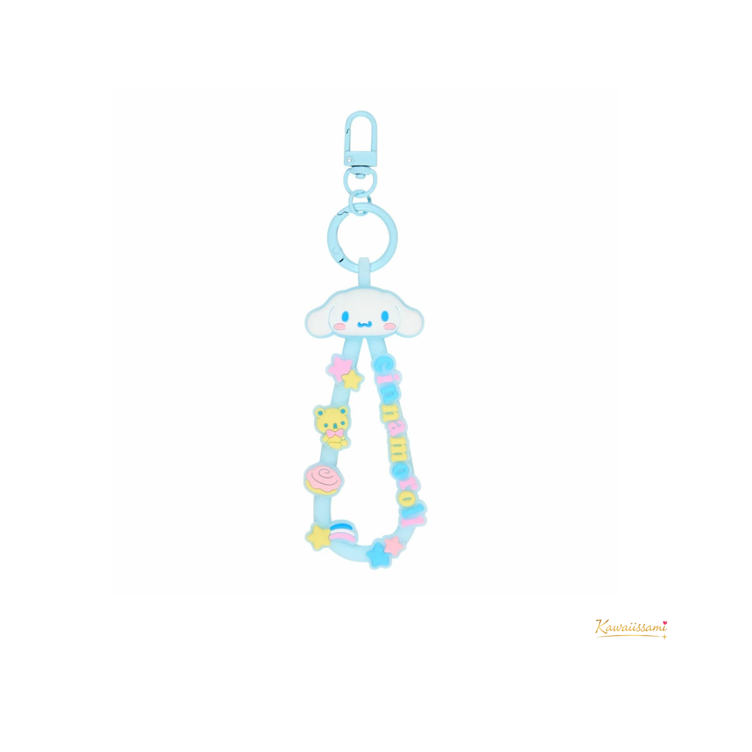 Cinnamoroll Rubber Keychain