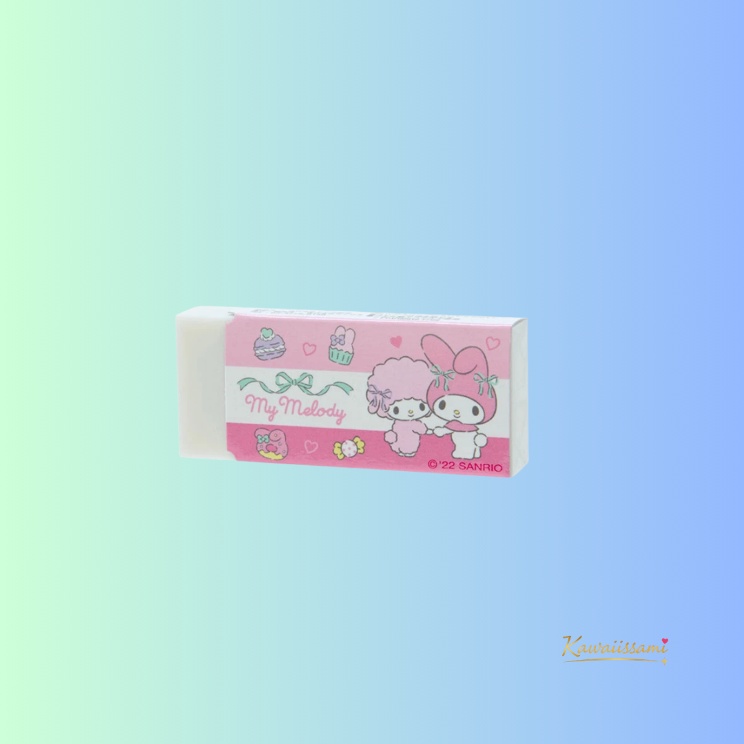 My Melody MONO Eraser Set of 2