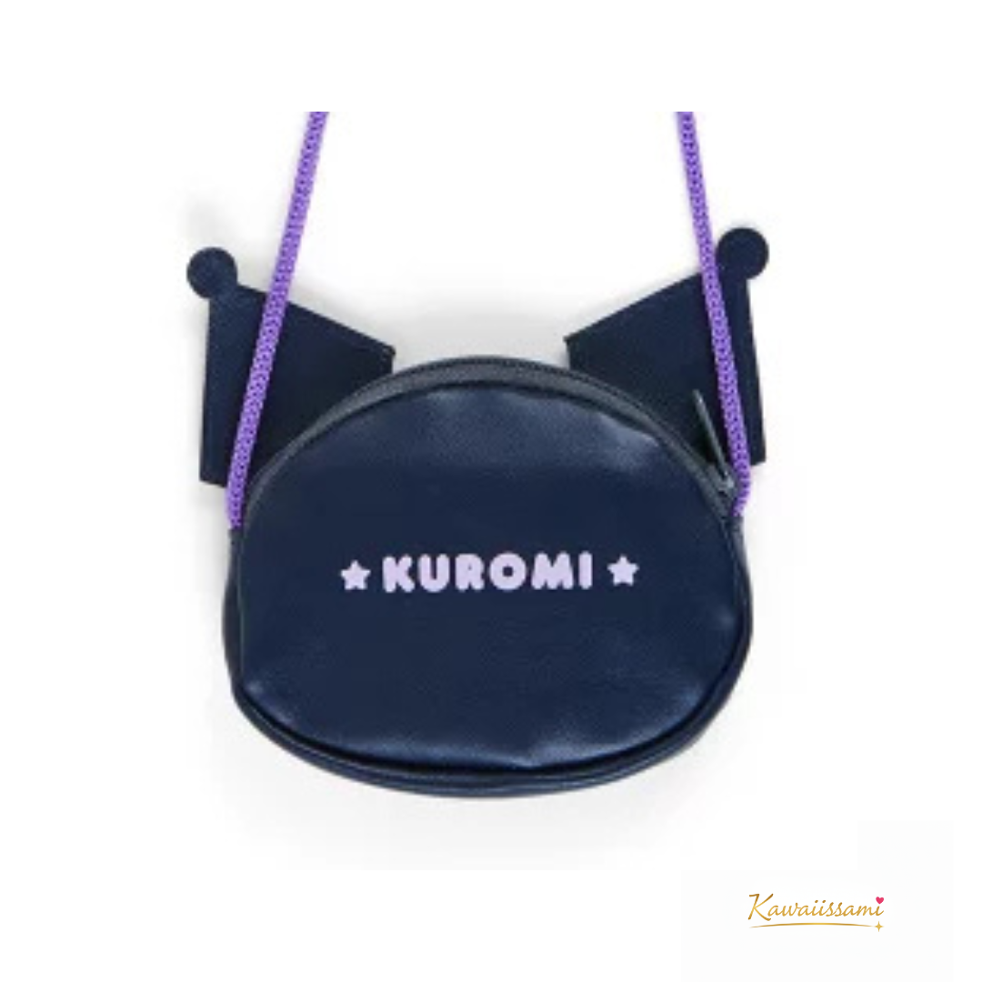 Kuromi Coin Purse with Strap