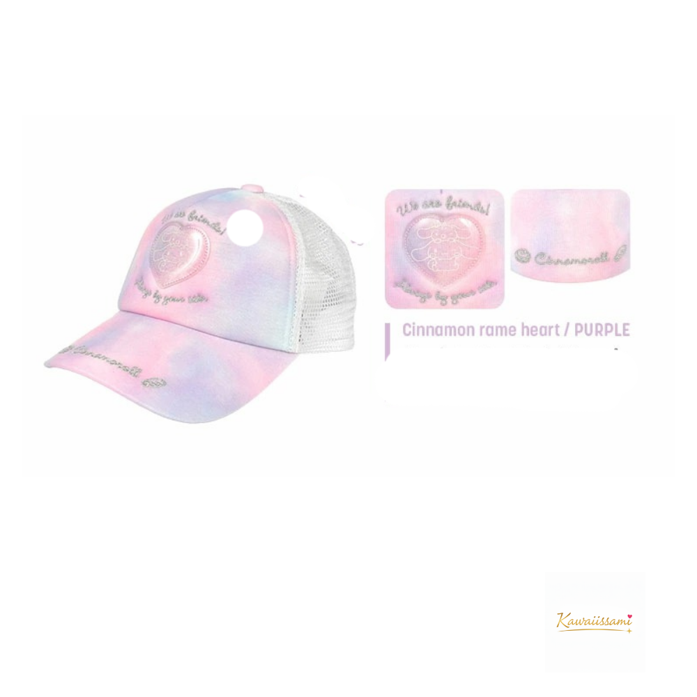 Sanrio Kids Breathable Mesh Cap 54cm (Cool & Dry)