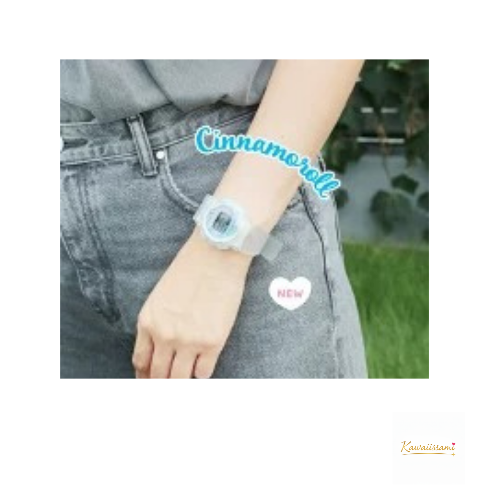 Sanrio Kids Pastel Digital Sports Watch