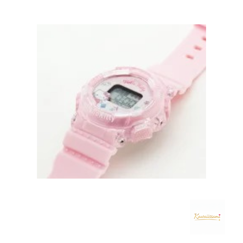 Sanrio Kids Pastel Digital Sports Watch