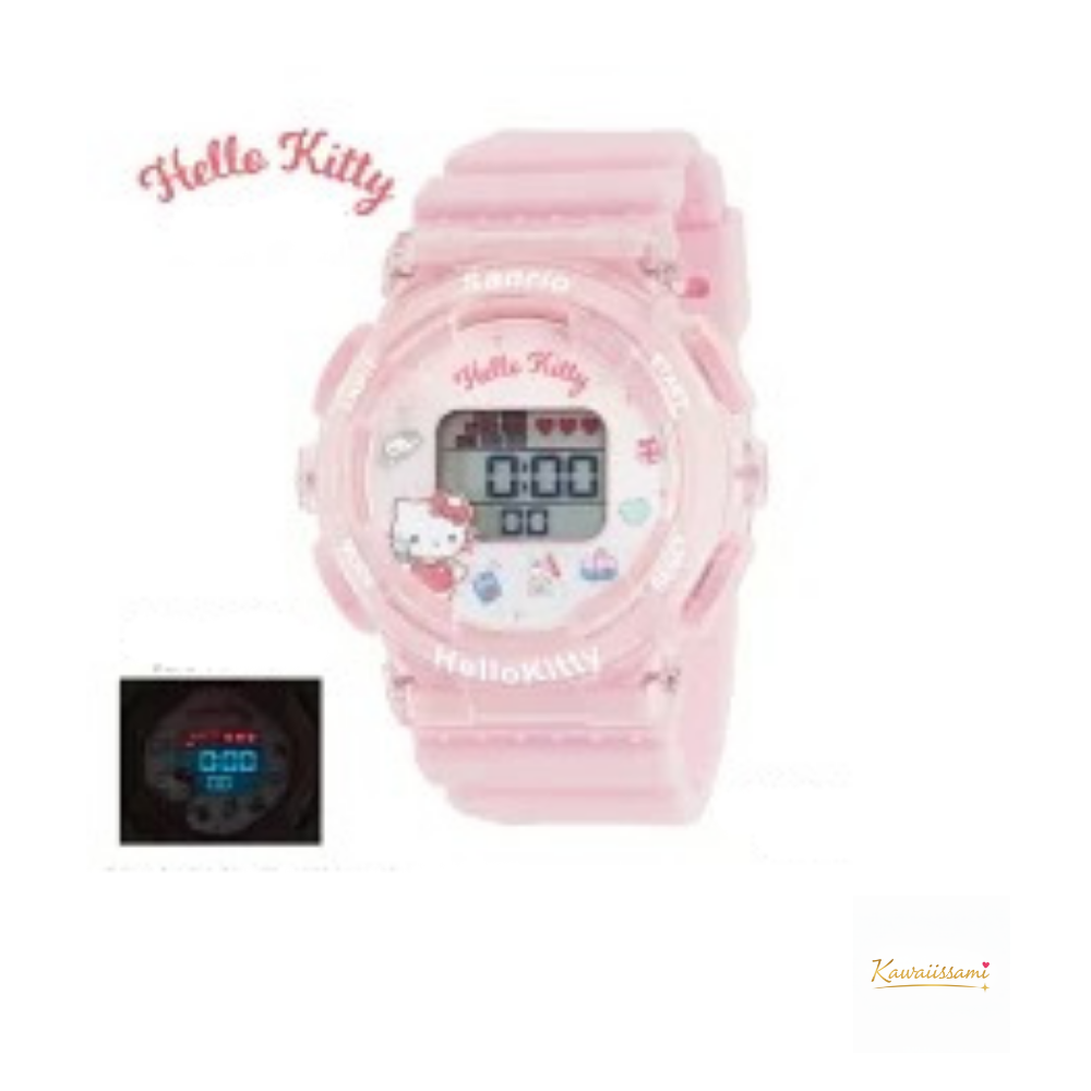 Sanrio Kids Pastel Digital Sports Watch