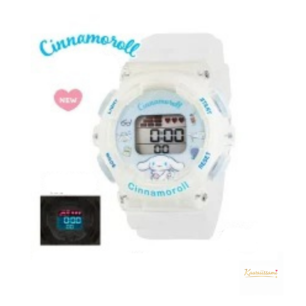 Sanrio Kids Pastel Digital Sports Watch