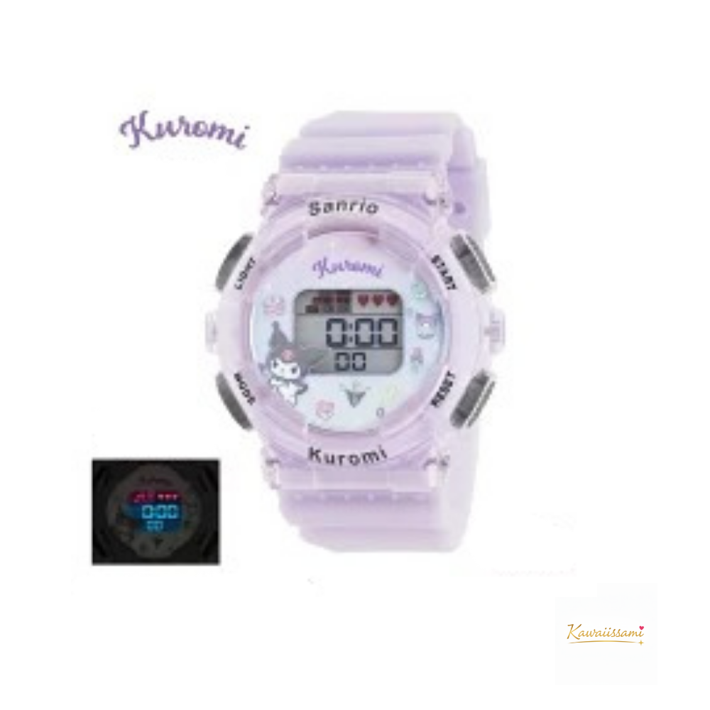 Sanrio Kids Pastel Digital Sports Watch