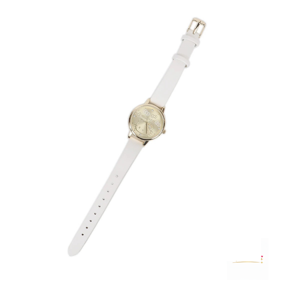 Sanrio Elegant Faux-Leather Wristwatch for Women