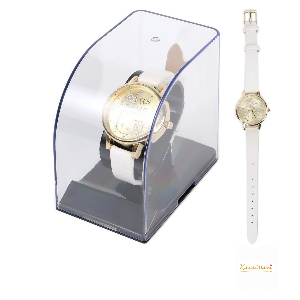 Sanrio Elegant Faux-Leather Wristwatch for Women