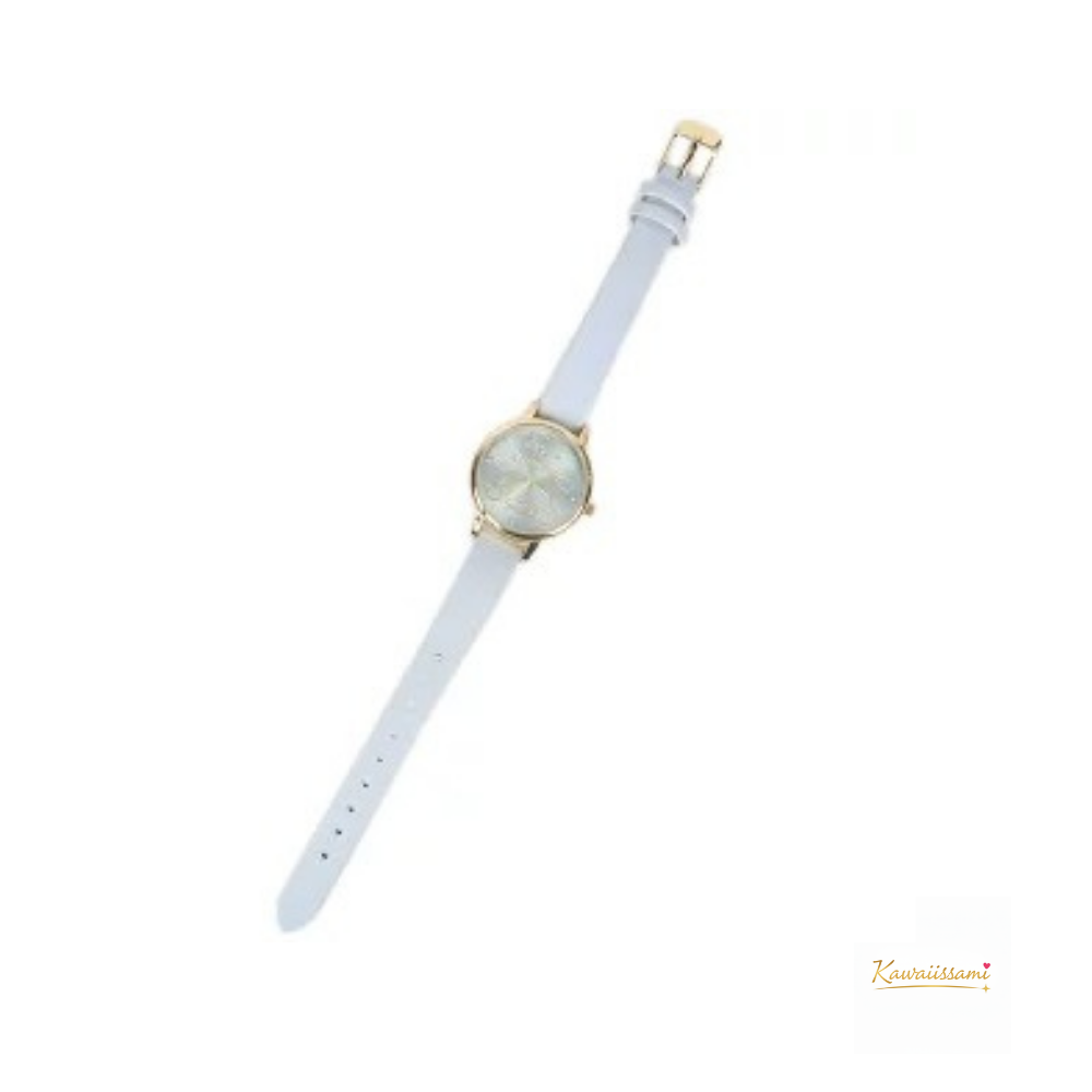 Sanrio Elegant Faux-Leather Wristwatch for Women