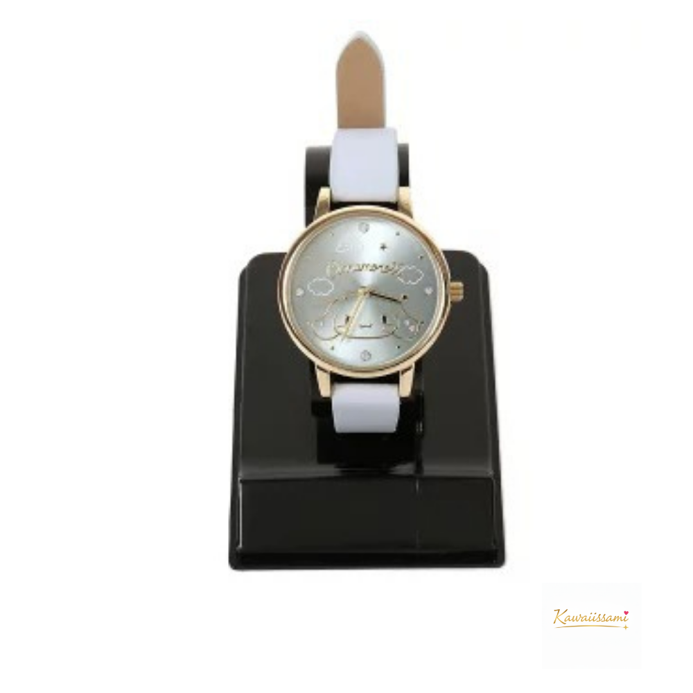 Sanrio Elegant Faux-Leather Wristwatch for Women
