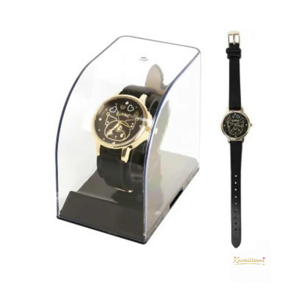 Sanrio Elegant Faux-Leather Wristwatch for Women