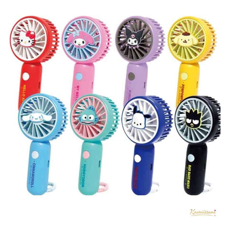 Portable Mini Fan with Carabiner