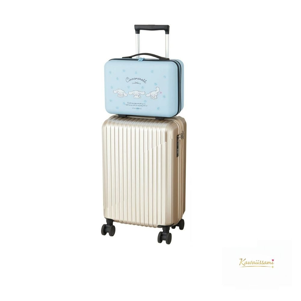 Hard carry-on case with mesh pocket　-Character Varies