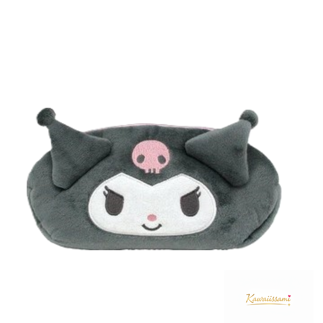 Plush Face Pen Pouch – Kuromi