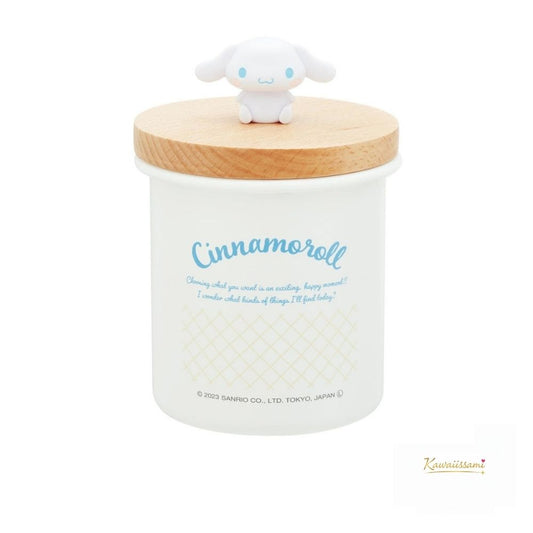 Canister with mascot Cinnamoroll