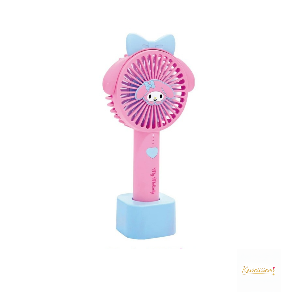 Sanrio Cute Ear 2-Way Desk & Handy Fan