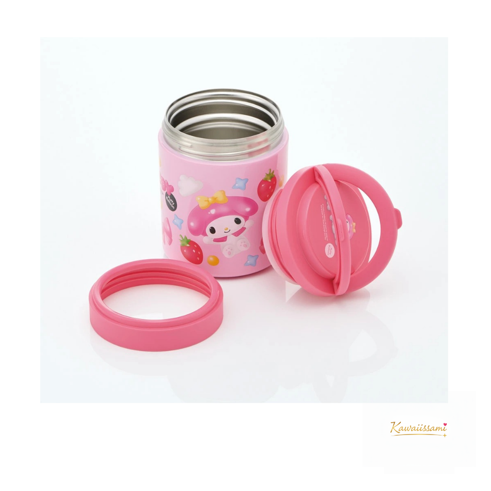 Sanrio Delicatessen Pot with Folding Handle 500ml – Character Varies