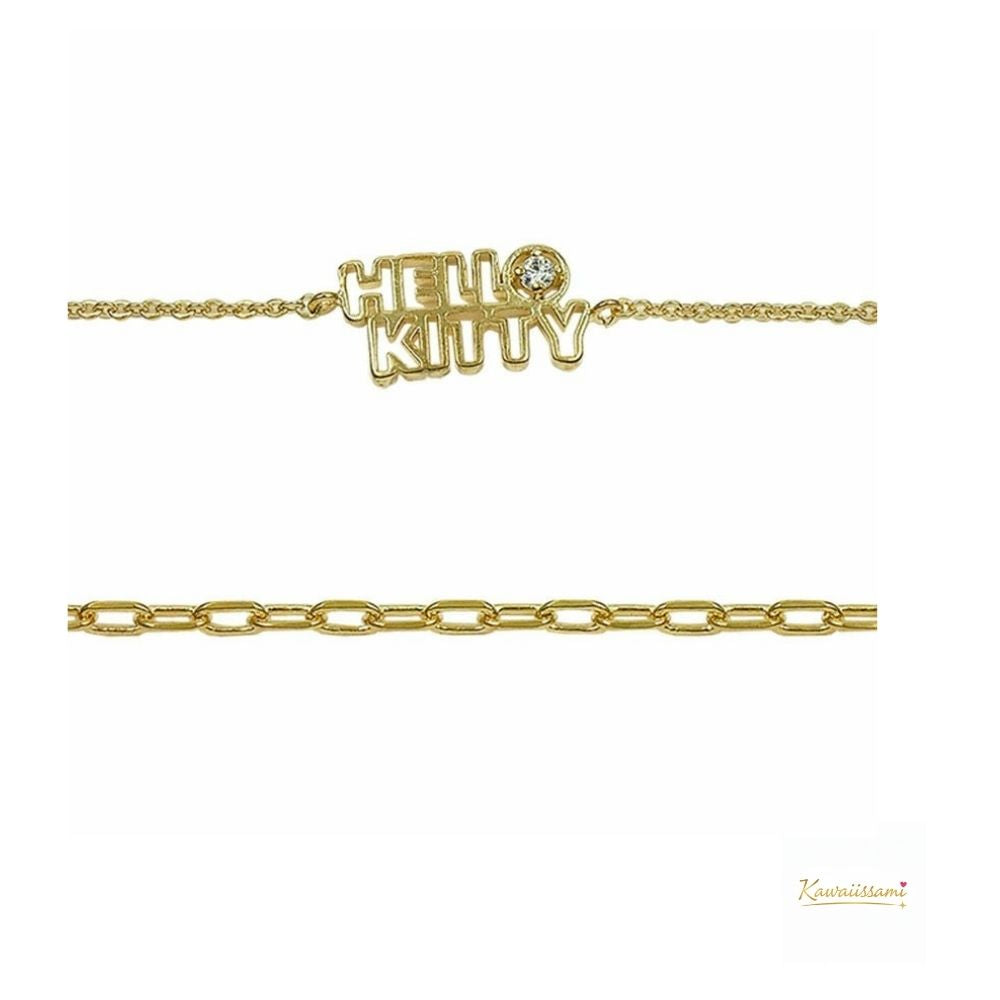 Hello Kitty Logo Bracelet Set