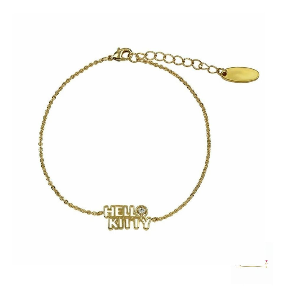 Hello Kitty Logo Bracelet Set