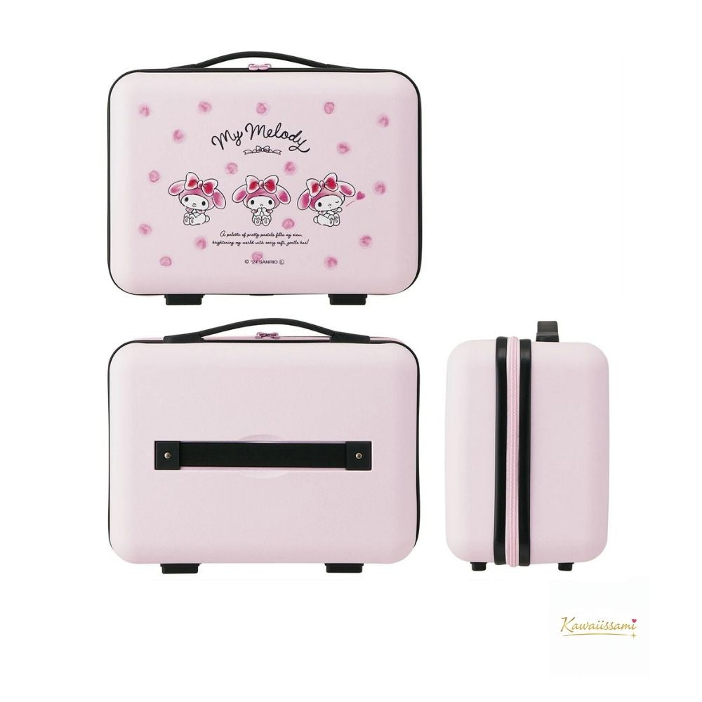 Hard carry-on case with mesh pocket　-Character Varies