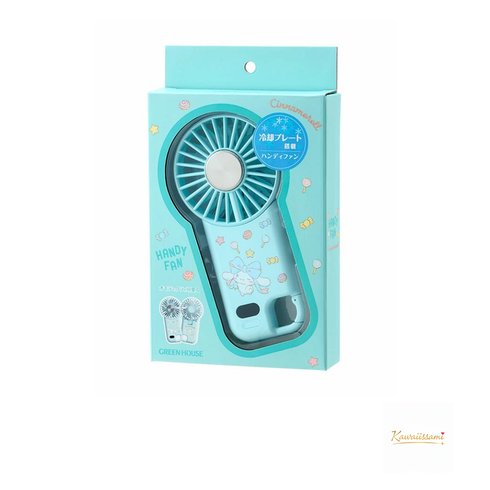 Sanrio Premium Handy Fan with Cooling Ice Plate