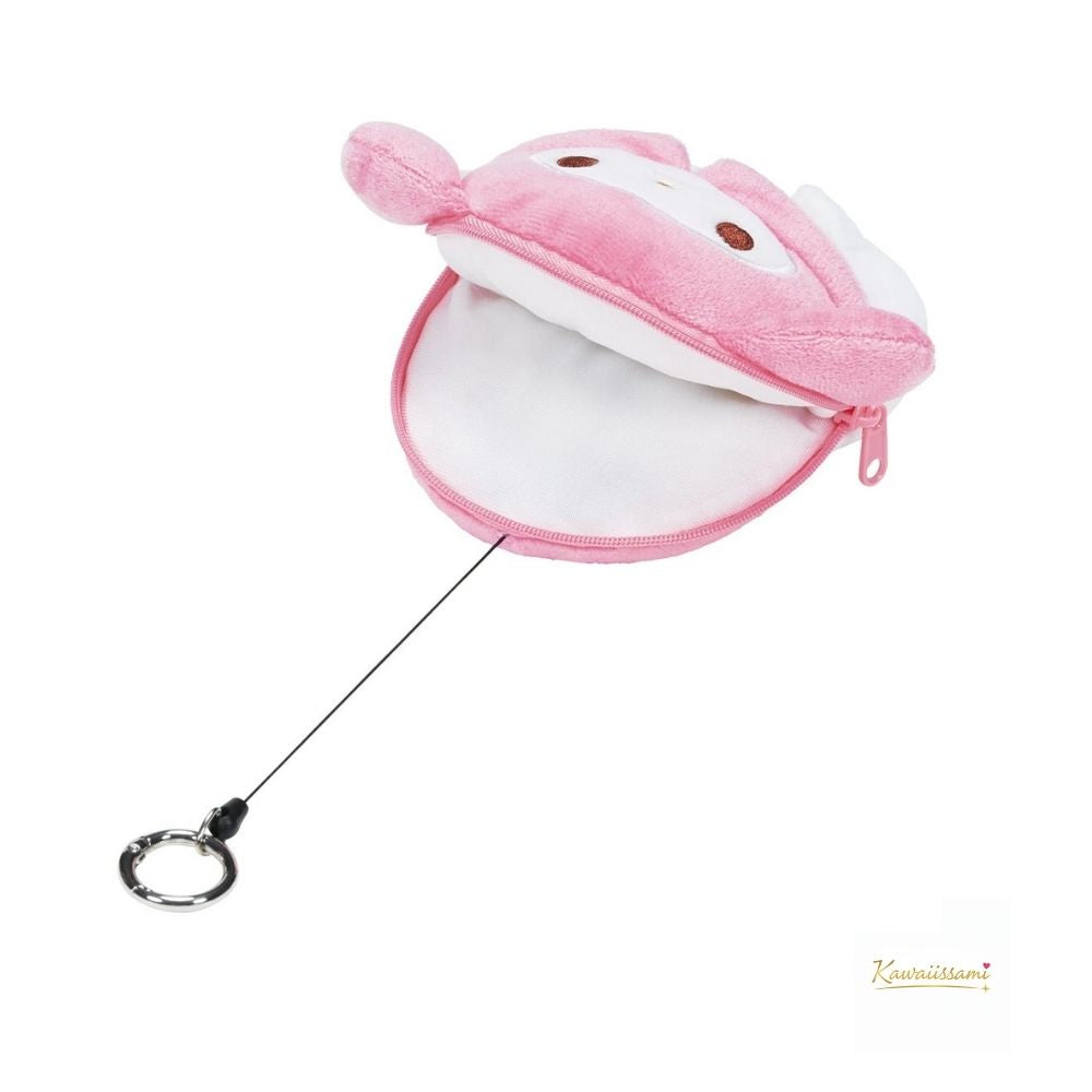 Plush Pouch with Reel -Character Varies