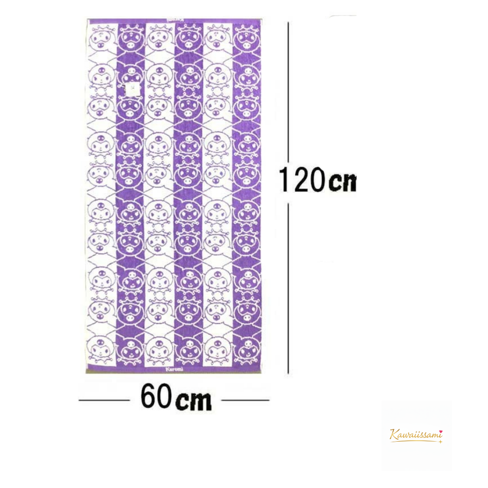 Cinnamoroll Jacquard Cotton Bath Towel - Big Face- Character Varies