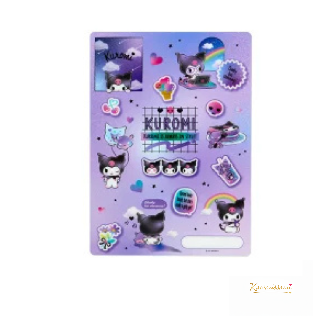 Kuromi Writing Board (Shitajiki)