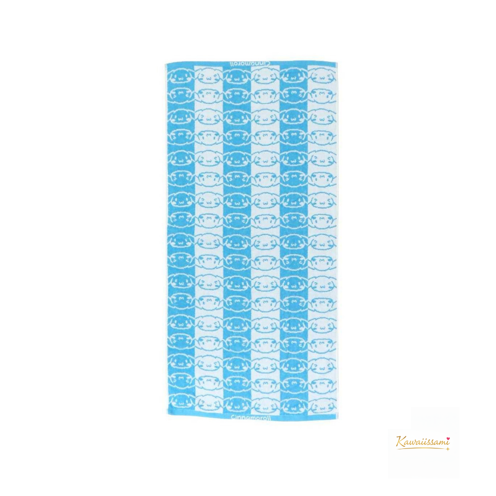 Cinnamoroll Jacquard Cotton Bath Towel - Big Face