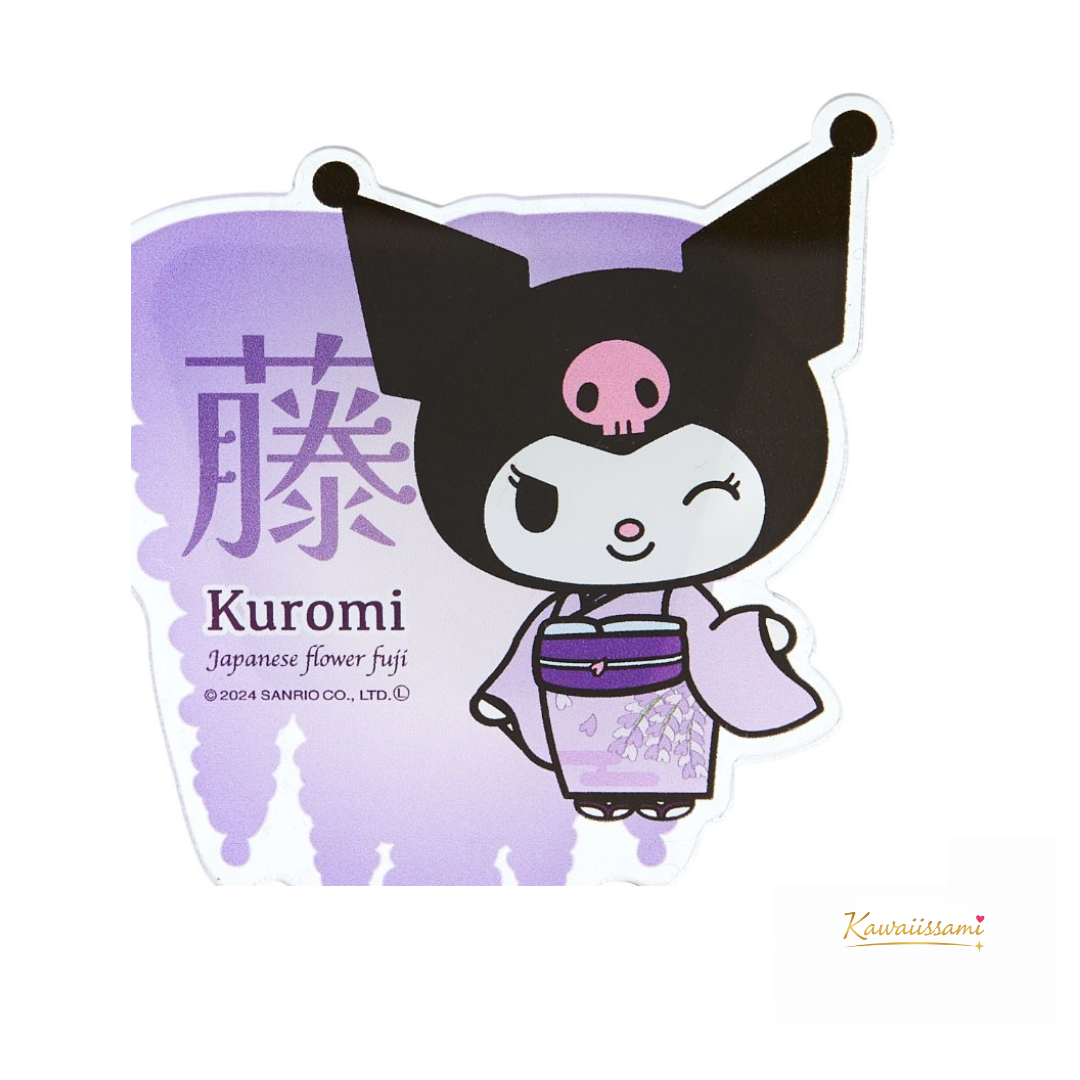Kuromi Magnet (Japan Flowers)