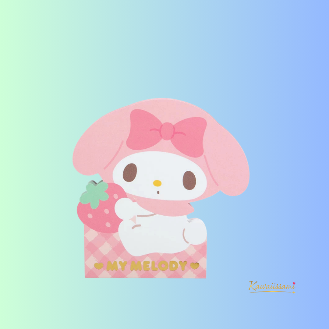 My Melody Die-cut Memo Pad