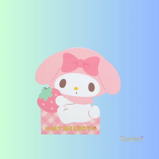 My Melody Die-cut Memo Pad