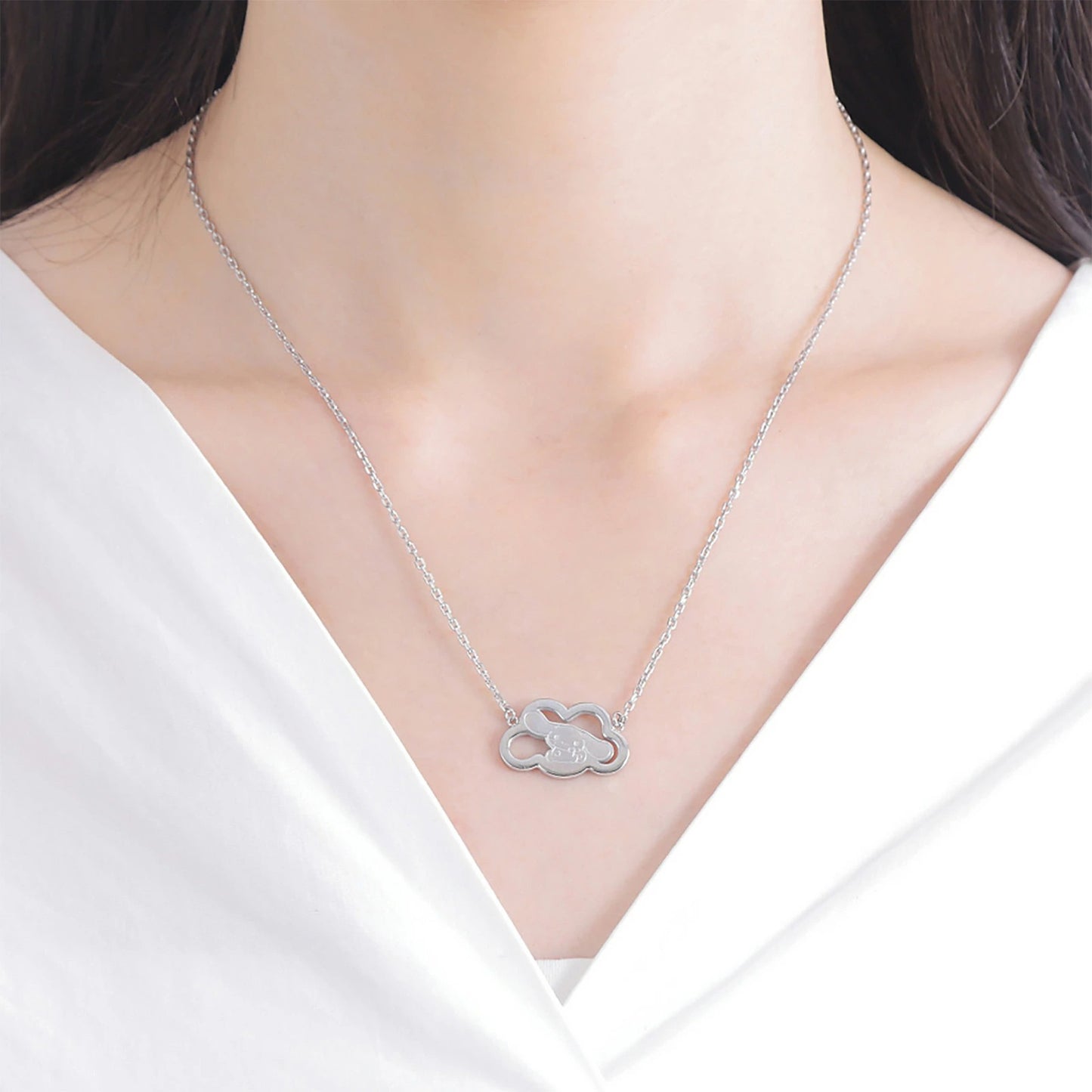 Cinnamoroll Necklace — Surgical Stainless Steel 316L