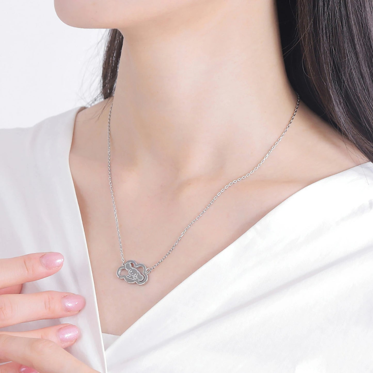 Cinnamoroll Necklace — Surgical Stainless Steel 316L