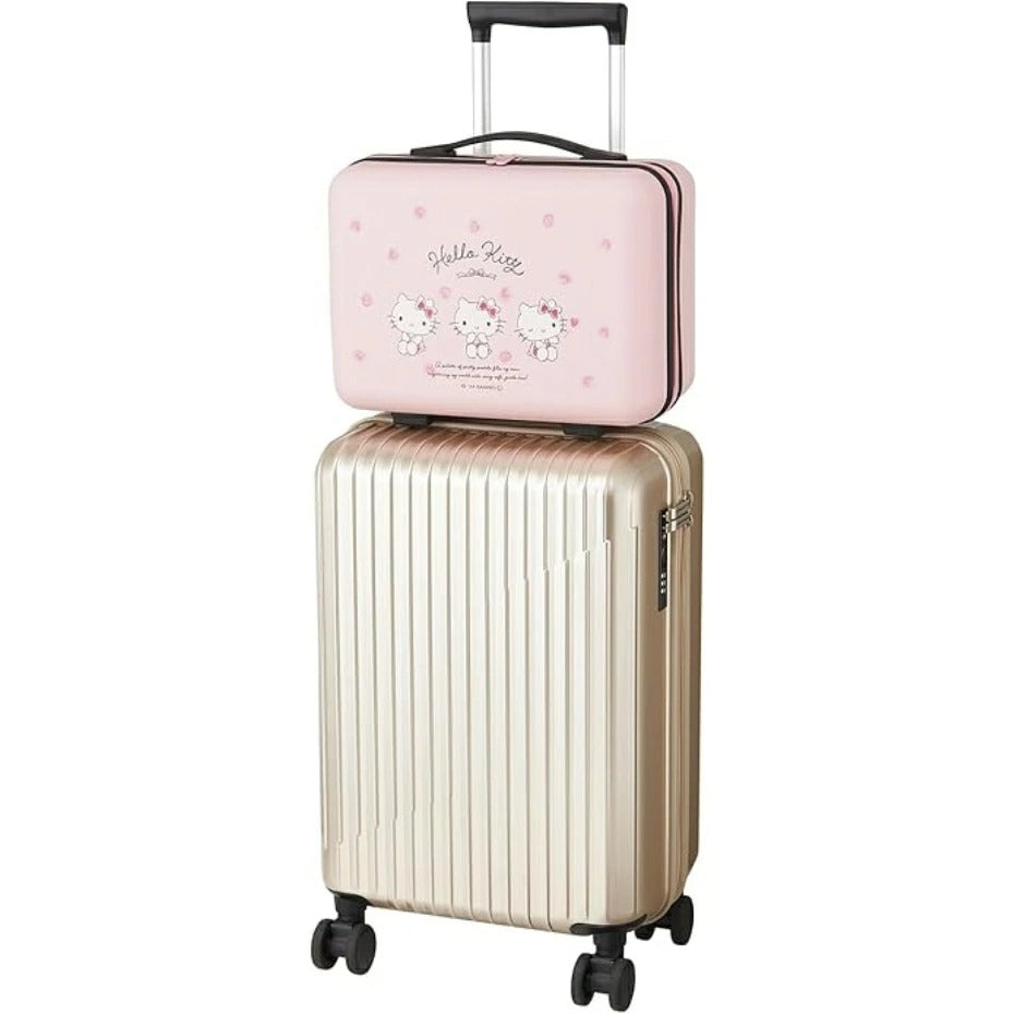 Hard carry-on case with mesh pocket　-Character Varies