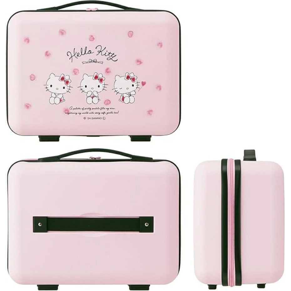 Hard carry-on case with mesh pocket　-Character Varies