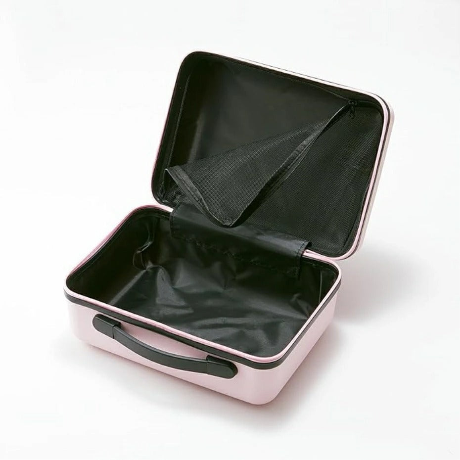 Hard carry-on case with mesh pocket　-Character Varies