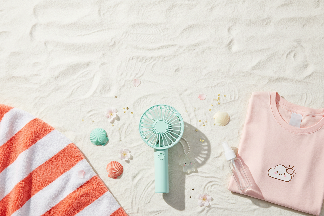 Summer Collection Kawaii Photo Banner